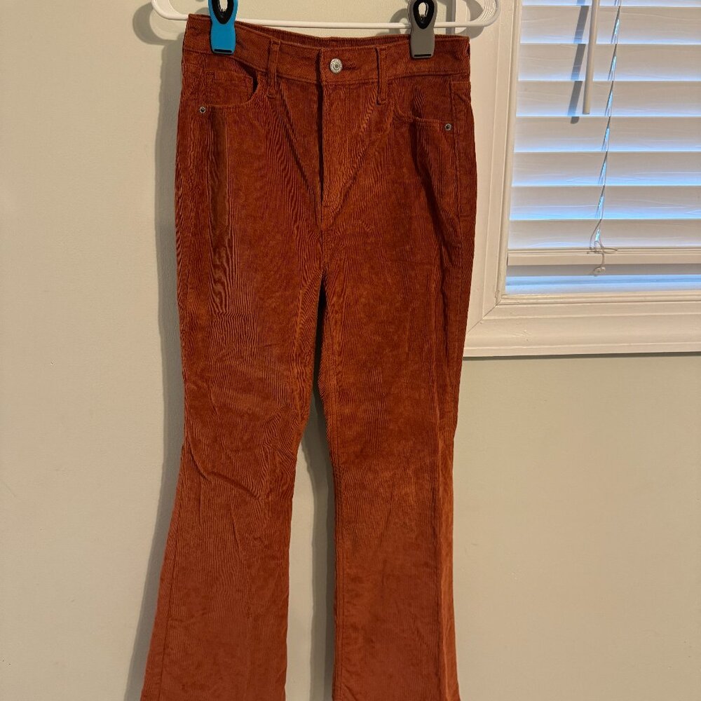 NWOT Ladies Flare Corduroy Pants